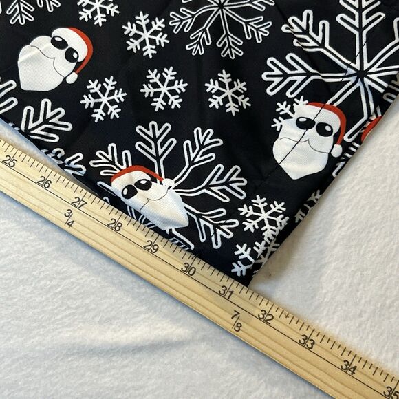 Wisholic 2 Piece Santa Suit Jacket and Pants Size 3X Santa Snowflakes Christmas - Picture 10 of 16